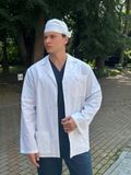Халат медичний чоловічий Basic S 2647286472 фото