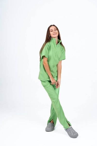 Костюм медичний жіночий Нео колір зелений XL 87456 XL фото