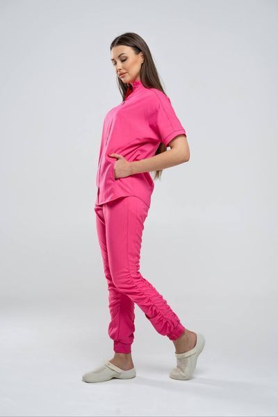Костюм медичний жіночий Light колір фуксія XL 1011 XL фото
