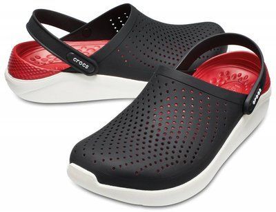 Crocs Literide чорний/червоний M4 (37) 4768627354 фото