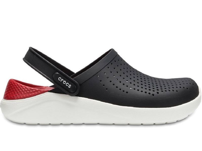 Crocs Literide чорний/червоний M4 (37) 4768627354 фото