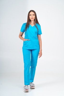 Костюм медичний жіночий Anatomy колір кобальт XL 856903456893XL фото