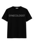 Футболка жіноча оверсайз Gynecologist колір чорний 6873908673 фото