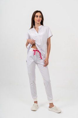 Костюм медичний жіночий Vibe колір білий XS 8476304 фото