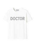 Футболка жіноча оверсайз Doctor колір білий 454352 фото
