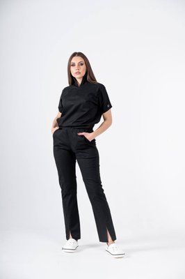 Костюм медичний жіночий Нео колір чорний XL 3332 XL фото