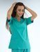 Топ медичний жіночий Simple колір бірюза XL 13897942XL фото 2