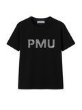 Футболка жіноча оверсайз PMU колір чорний 5873045 фото