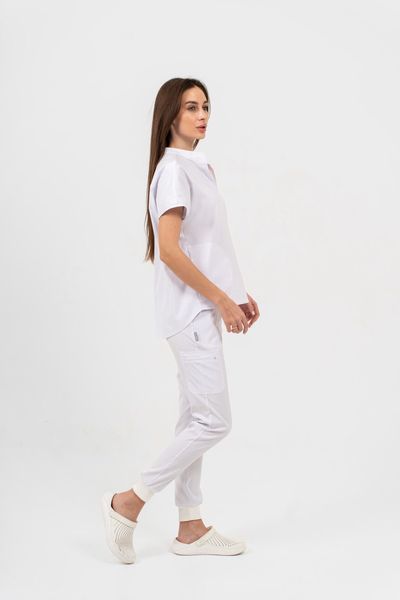 Костюм медичний жіночий Vibe колір білий XL 8476304XL фото