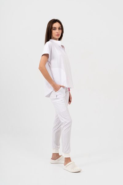 Костюм медичний жіночий Vibe колір білий XL 8476304XL фото
