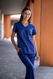 Костюм медичний жіночий Anatomy колір електрик XXXL 2231 XXXL фото