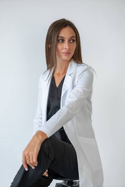 Халат медичний жіночий Simple L 35645 L фото