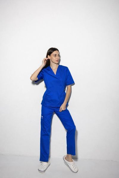 Костюм медичний жіночий Basic колір електрик 46397241XL фото