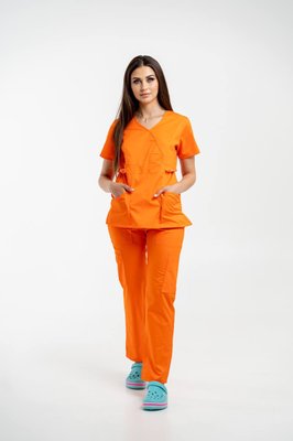 Штани Anatomy колір оранжевий S 473502837465 S фото