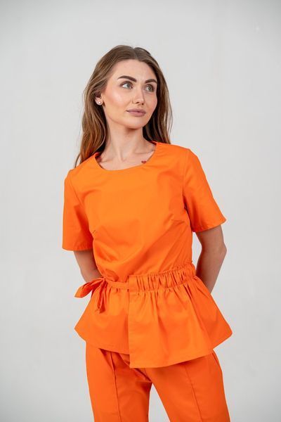 Костюм медичний жіночий Elia колір оранж XL 27365725 XL фото