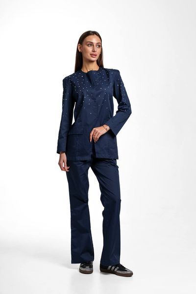 Костюм медичний жіночий Siren sparkle колір наві 987654325XL фото