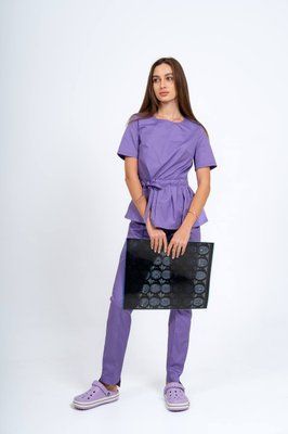 Костюм медичний жіночий Elia колір лаванда XL 34894380934 XL фото