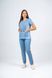 Костюм медичний жіночий Elastic колір блакитний XL 2652893XL фото 1