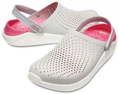 Crocs Literide сірий/малина M4 (37) 4576348765 фото