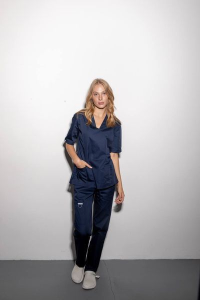 Костюм медичний жіночий Basic колір наві XL 860953805XL фото
