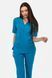 Костюм медичний жіночий Simple колір кобальт XL 85670246XL фото 3
